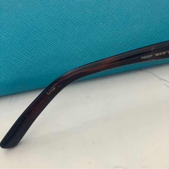 FENDI Women's Square Sunglasses FS5227 Tortoise Brown Italy - Picture 10 of 10